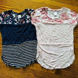 2 No Boundaries Tops, Size medium NWT